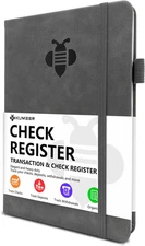 Check Register – Elegant Check Registers for Personal Checkbook with Check & Tra