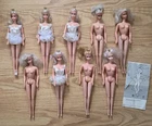 Lot of 9 Vintage Barbie Ballerinas 1976 + Accessories