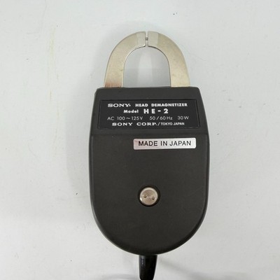 Vintage SONY Head Demagnetizer Model HE-2 Reel to Reel Tape