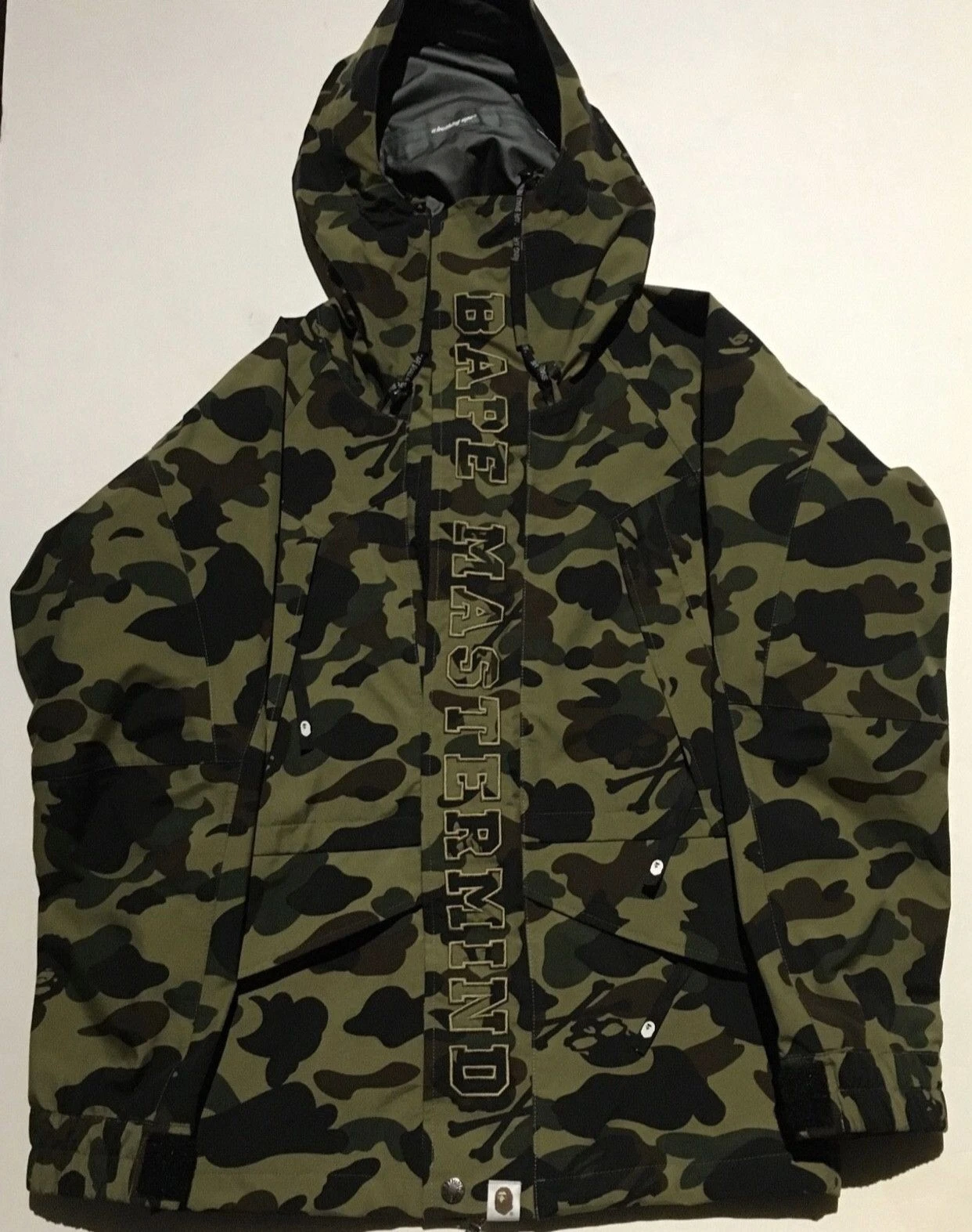 Bape X Mastermind Camo goretex snowboard jacket image 1