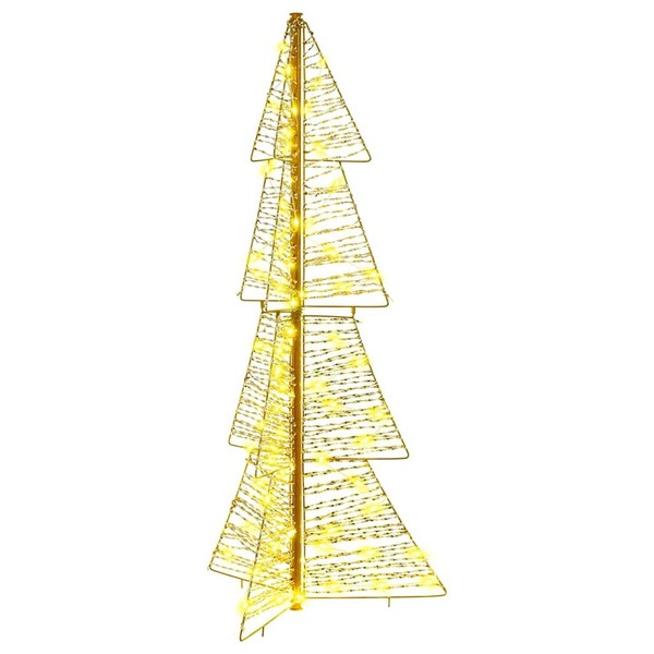 Weihnachtsbaum Mit 100 Leds Warmes Weiß 120 Cm Pet-image