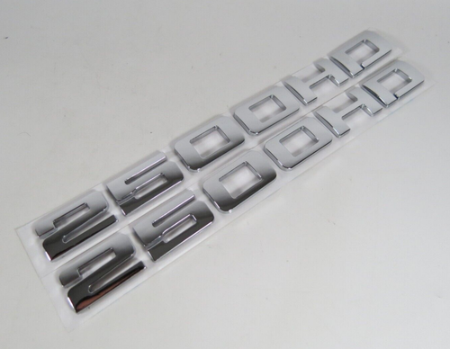 07-19 Chevy Silverado GMC Sierra 2500HD Emblems Front Door Chrome Badges Logo - Picture 2 of 5