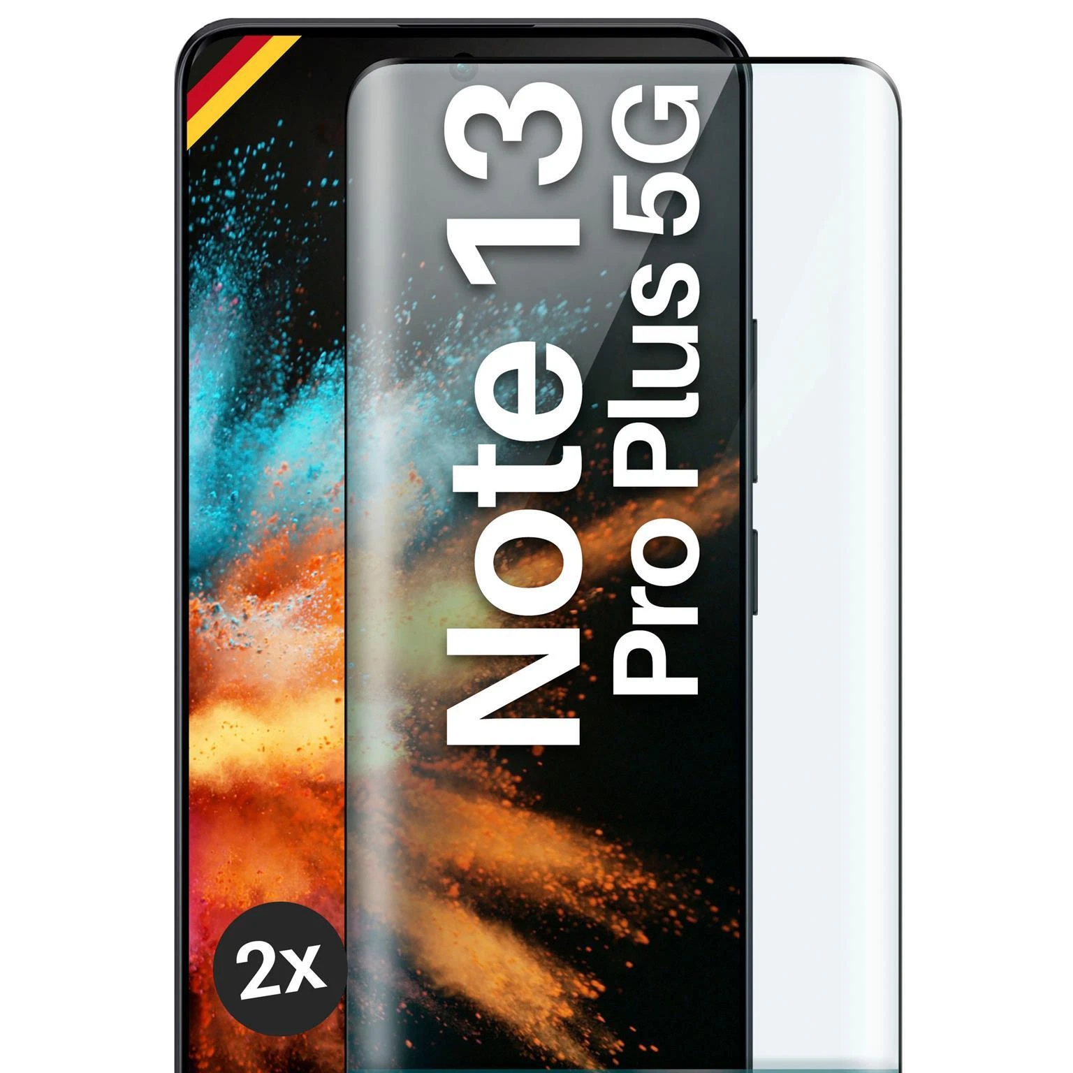 2x Armor Film For Redmi Note 13 Pro Plus 5G Glass Full Screen Cover Tempered Glass