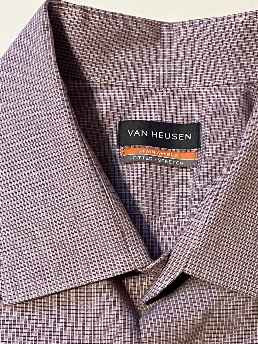 VAN HEUSEN シャツ　チェック　17 b9331923014d89dfce1735ed339695