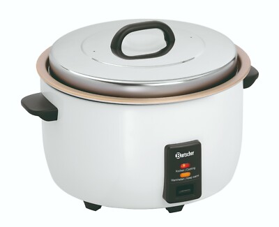 Gastro Reiskocher mit Warmhaltefunktion für 40 - 60 Personen 12 L