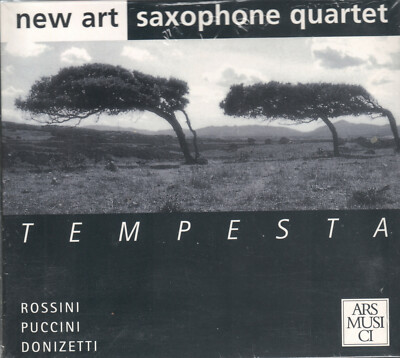 Tempesta by New Art Saxophone Quartet (CD, 1999) German Import/Sealed/Classical