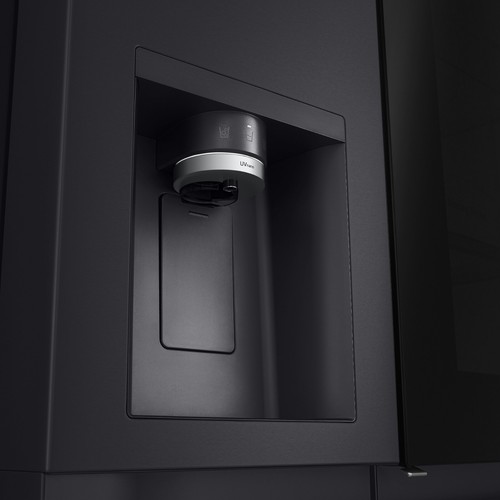 LG Side by Side Kühl-/gefrierkombination 628 L Essence Matte Black GSXE90EVAD - Bild 7 von 12