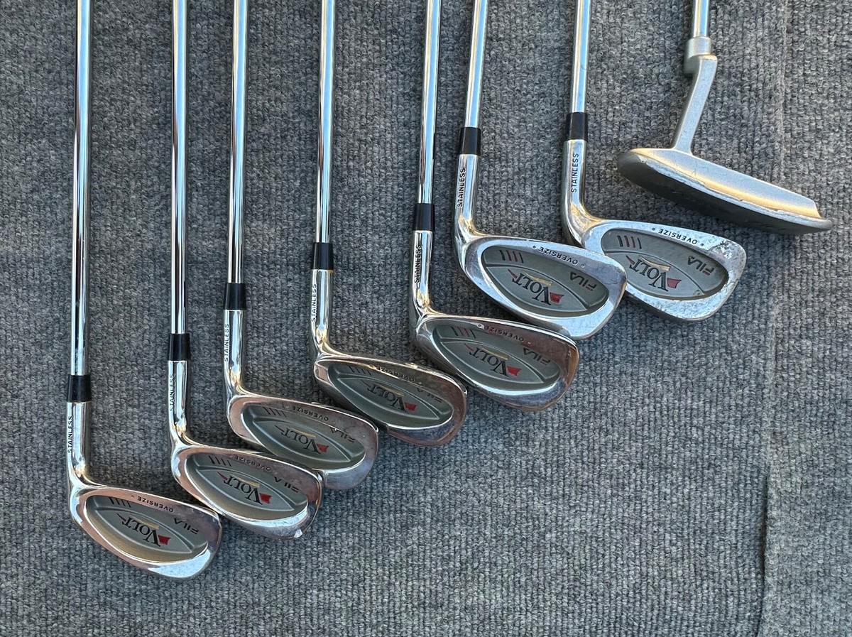 FILA - ironセット　9番7番5番S Vintage RARE Fila Volt Iron Golf Clubs Set 1,3,4,5,6,7,8,9