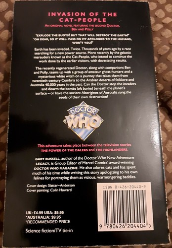 Doctor Who Books: Target / New Adventures / Others - Picture 47 of 60