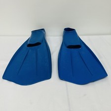 Blue Snorkeling Fins Adult Size 7-9, 40-42