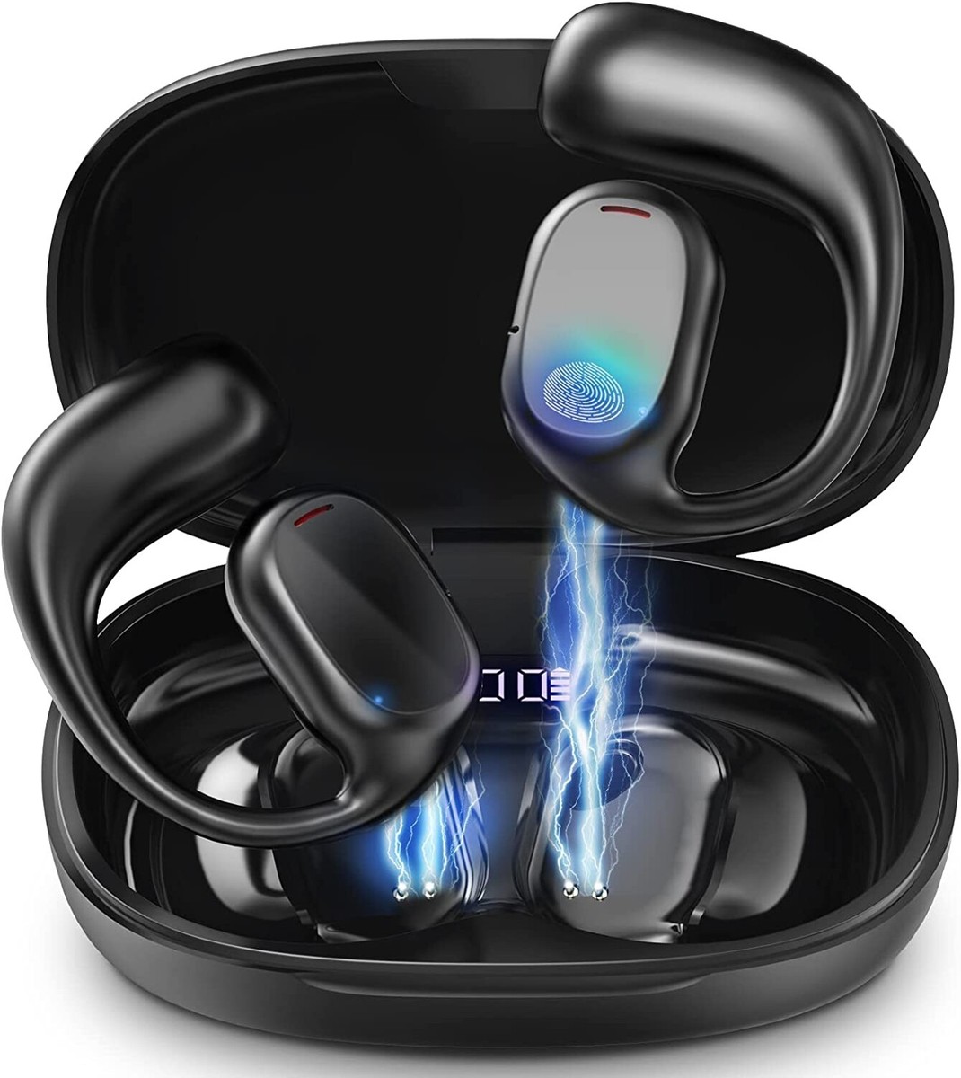 For iPhone 15/Pro/Max/Plus Bluetooth Earbuds Wireless Ear-hook OWS  Earphones