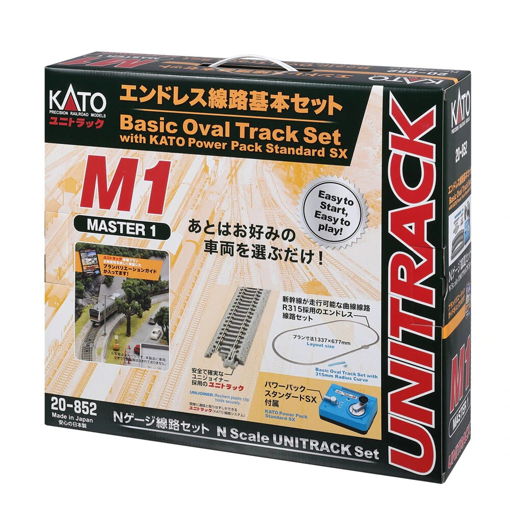 KATO N Gauge M1 Endless Basic Set Master 1 20-852 Railroad Rail