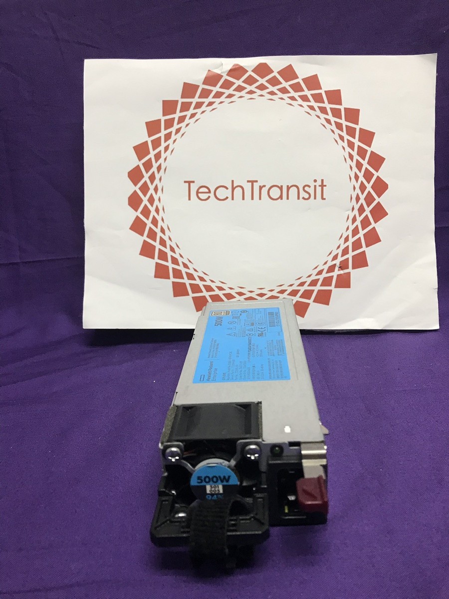 Refurbished: HP 754377-001-R 500W Genuine Recertifed 500 Watt Flex Slot Power Su - Foto 5