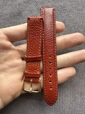 Vintage Watch Strap 18 mm Buffalo Calf  Nos Top Quality V5