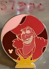 WDW Disney PIN 2007 Hidden Mickey #2 Crystal Ball Villains Captain Hook PP#57990