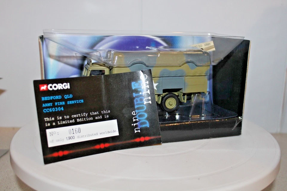 Corgi 9 Double 9 #CC60304 Bedford QLD - Army Fire Service - Image 2 of 4