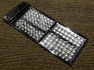 Antique Vintage Art Deco Royal Case-Lite Cigarette Case & Cigarette Lighter 