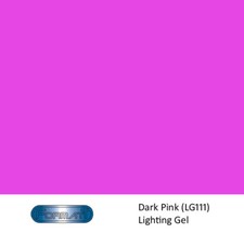 Formatt Lighting Gel: Dark Pink - Roll size: 25' 7.6m long; 48" 1.22m wide
