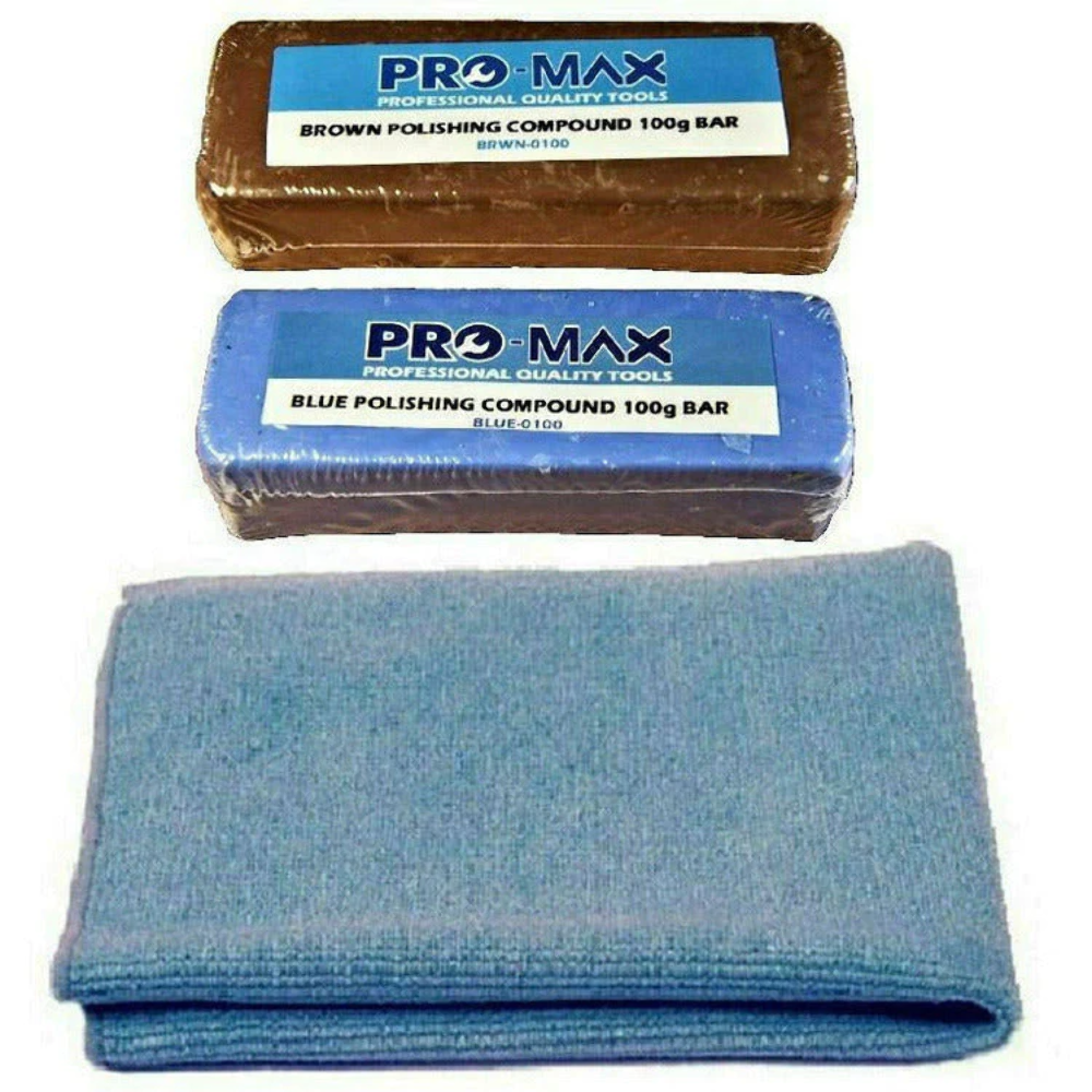 Aluminium Alloy Brass Metal Polishing Kit Drill 13pc ProMax eBay