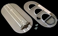 New Fe 427 Ford 6 Venturi 6v Air Cleaner Top Bottom New Fe 427 Ford 6 Venturi 6v Air Cleaner Top Bottom