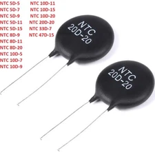 NTC Series Thermistor Resistors Temperature Sensor 5D-5/8D-9/10D-11/8D-20/20D-20