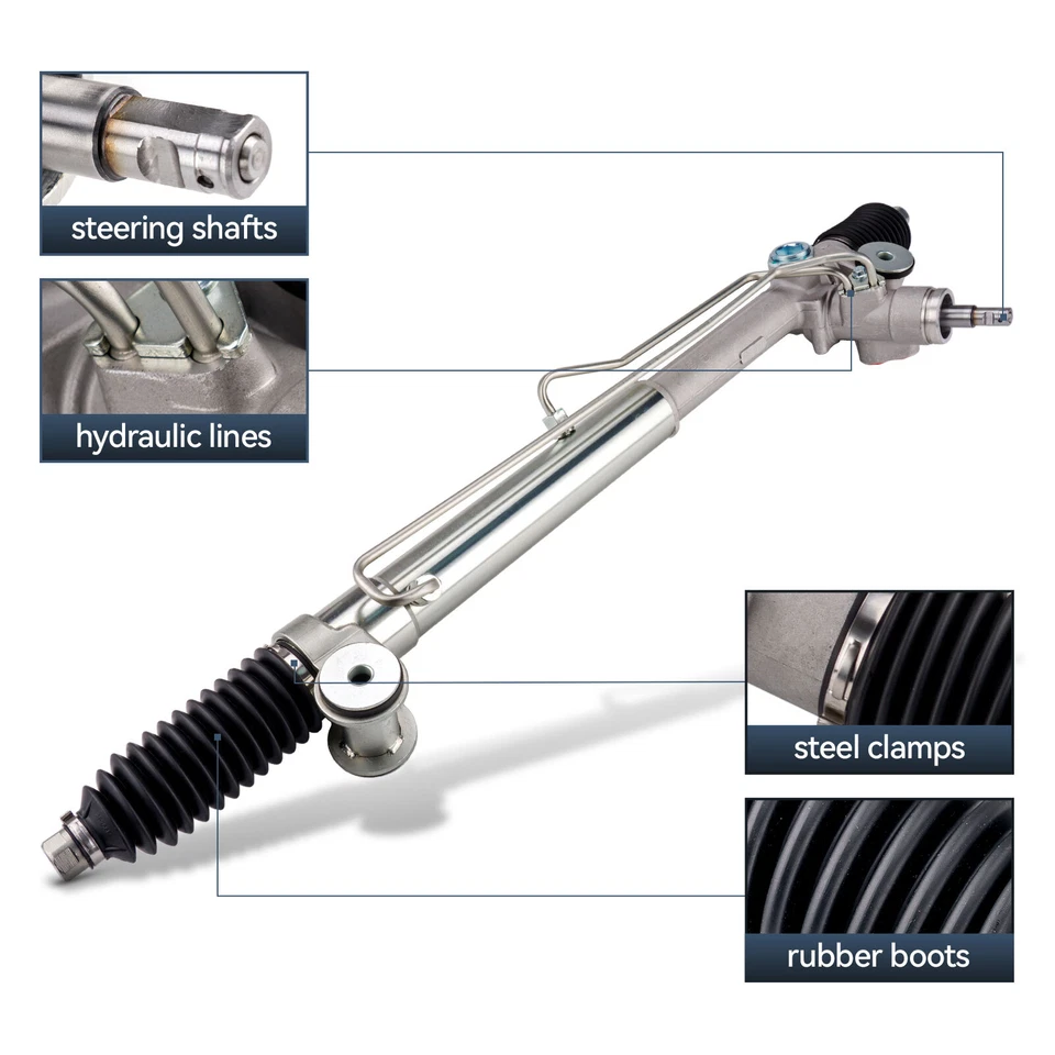 Power Steering Rack & Pinion for GMC Envoy 4.2L 5.3L 2003 2004 2005 2006-2009 - Изображение 3 из 4