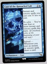 Case of the Ransacked Lab 0045 Non Foil Rare Murders at Karlov Manor MTG NM