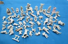 Original  large lot antique religious catholic items / Angels  Germany