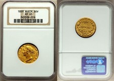Australia 1859 Sydney Mint Gold coin Sovereign VERY RARE