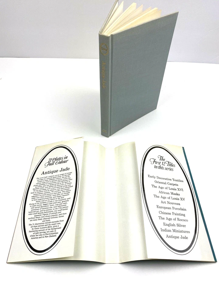 Book Antique Jade by Oscar Luzzato Bilitz Paul Hamlyn 1969 Hardcover Gift — 第 4/4 张图片