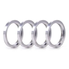 4pc 70.3 to 60.1 Aluminium Wheel Hub Centric Rings OD 70.3mm ID 60.1mm Hubrings