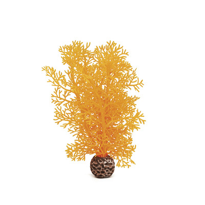 Oase biOrb Hornkoralle klein orange Aquarien Dekoration
