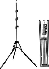 Fodoto 6 Ft / 1.7m Reverse Folding Stand - Video Photo Light Selfie Support
