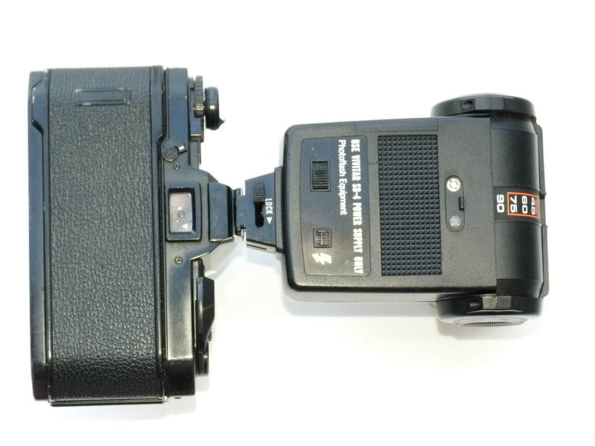 VINTAGE Fuji Fujica AX 3 35 SLR F.Camera with 50/1.9 Lens.VIVITAR