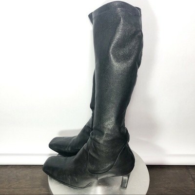 calf hugging boots