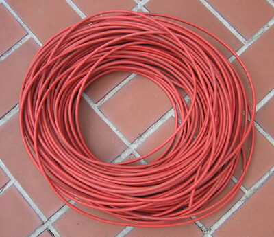 F&G Hochspannungskabel  High Voltage Wire Kupferleiter Kupferdrahtschirm 1 Meter