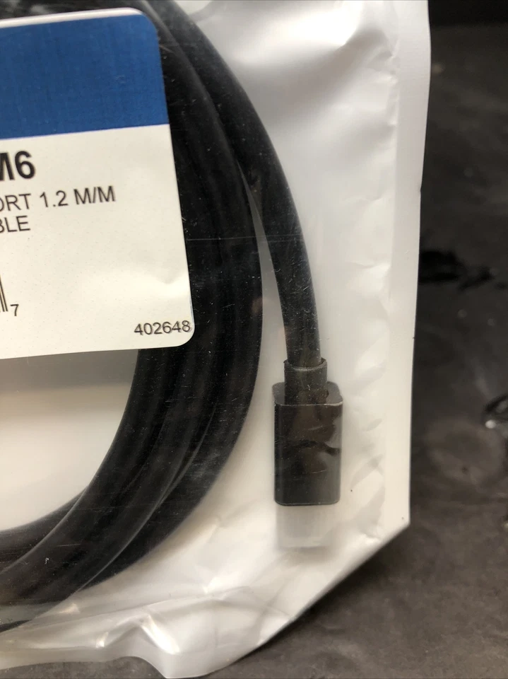 AddOn Blck adapter cable R-MINIDP2DPMM6 6ft Mini-DP 1.1 - displayport 1.2mm - Image 3 of 4