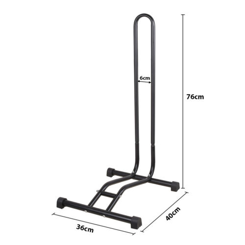 Fahrradständer Boden Abstellständer für Rennrad/MTB/Bike Ständer von 12-29 Zoll - Bild 11 von 12