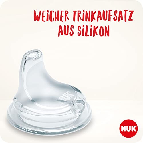Trinklernflasche Nuk First Choice 150Ml Hase Pink 6-18M Bpa-Frei Leuchteffekt-image