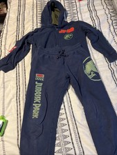 JURASSIC WORLD Hoodie Sweatpants Set Youth Size 9/10