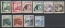 TIMBRES DE TUNISIE. LOT DE 10 TIMBRES **