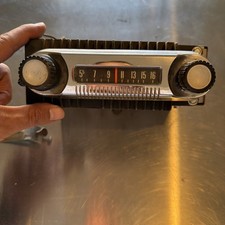 Vintage Fomoco Am Car Radio Untested Knobs Work