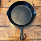Pre Griswold ERIE No.9b Cast Iron Skillet Antique Heat Ring 1885-1905 Pan 🔥