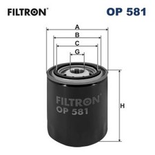 FILTRON Ölfilter OP 581 Anschraubfilter für NISSAN FORD INFINITI PRIMERA ALMERA