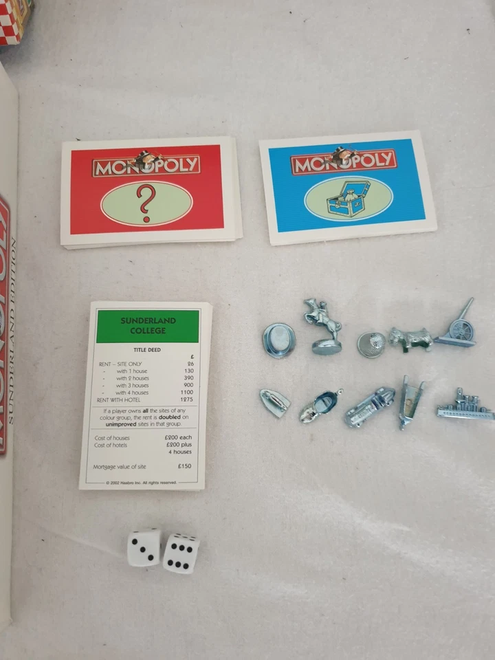 Sunderland Monopoly Edition Board Game 2002 Complete VGC - Image 3 of 4