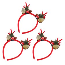  3 Pcs Cerchietti Renna Cerchietto Bambina Banca Di Renne Antlers