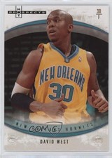 2007-08 Fleer Hot Prospects David West #37 17t2