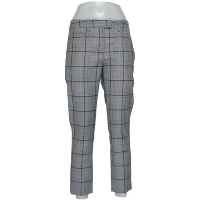 Dondup, Stoffhose, Größe: 28, Grau, Acetat/Polyester, Karo, Damen #SGe