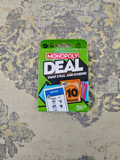 Monopoly Hasbro Gaming Deal Strategy Card Game for 8+ Year Old Kids, for 2-5 Pla