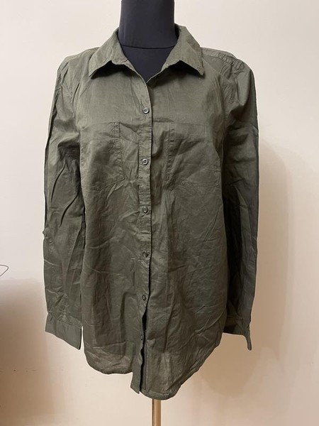 Women Jessica (C&A) Shirt Khaki Cotton 38 / M / 46